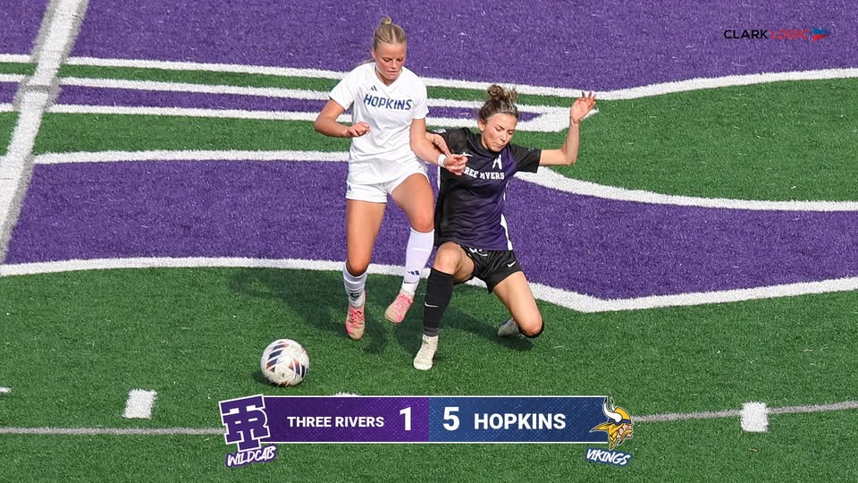 Three Rivers girls soccer drops 5-1 match to Hopkins